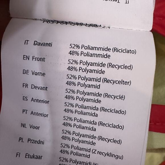 La Sportiva Koro Jacket Women’s Medium Cherry Tomato Zest Hood Zip Puffer Hybrid - Picture 7 of 9